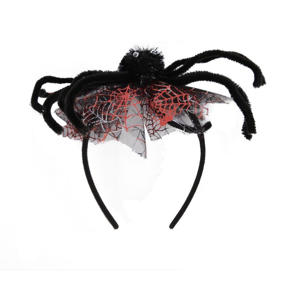 Spider Pumpkin Hairbands DIY Hair Accessories Spider Web Head Wrap Halloween Headband  Boys/Girls
