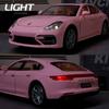 Масштаб 1/24 Panamera, модель автомобиля из сплава, световой и звуковой эффект, литой автомобиль, игрушки для мальчиков, детские игрушки, подарок на день рождения, детские игрушки, автомобиль, коллекция игрушек для мальчиков