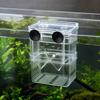 Transparent Fish Breeding Box Isolation Fish Isolation Box New Aquarium Breeder Box  Fish Tank Use