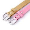 Dress Decoration Fashionable Colorful Waistband Faux Leather Belt Waist Belt Kids Belt