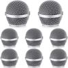 Konohan Replacement Microphone Grills, Head Mesh Grills for SM58, SM58LC, SV100, and RK143G Recording Equipment (8 Pieces)