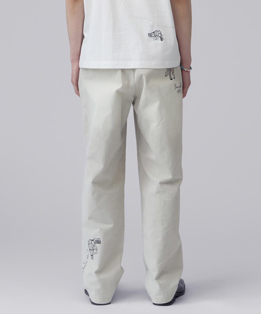 Honguseong Field Expedition Chino Trousers_Ivory