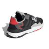 Adidas Originals Nite Jogger Ткань Замша Спорт Удобные Нескользящие Низкие Повседневные Кроссовки Унисекс Повседневная Обувь Черный Красный G26311
