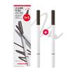 Карандаш для бровей WAKEMAKE Natural Hard Brow Pencil 0,1 г (1+1 набор)