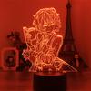 Bungo Stray Dogs Dazai Book 3D Led Аниме Лампа Ночники Иллюзия Изменение Цвета Настольная Лампа Для Украшения Спальни