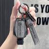 AABID1 Car Key Case Cover Key Bag Shell Fob For Mercedes Benz A B C S Class AMG GLA CLA GLC W176 W221 W204 W205 Key Bag Accessories