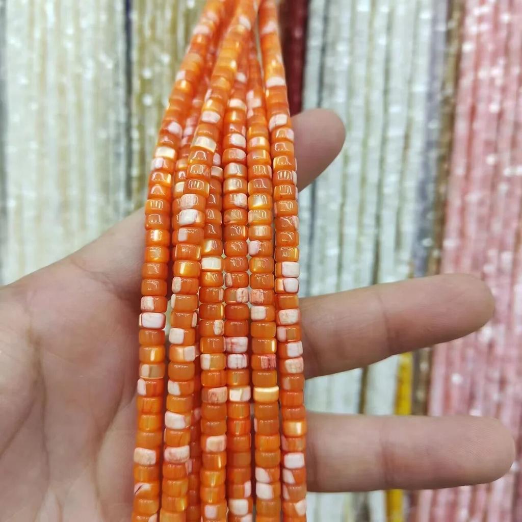 2*4 мм натуральные бусины из ракушки, подковы, материалы для самостоятельного изготовления ювелирных изделий для ожерелий, браслетов