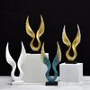 Nordic Modern Mini Eagle Soaring Sculpture - Creative Abstract Desk Decor for Living Room & Study Office