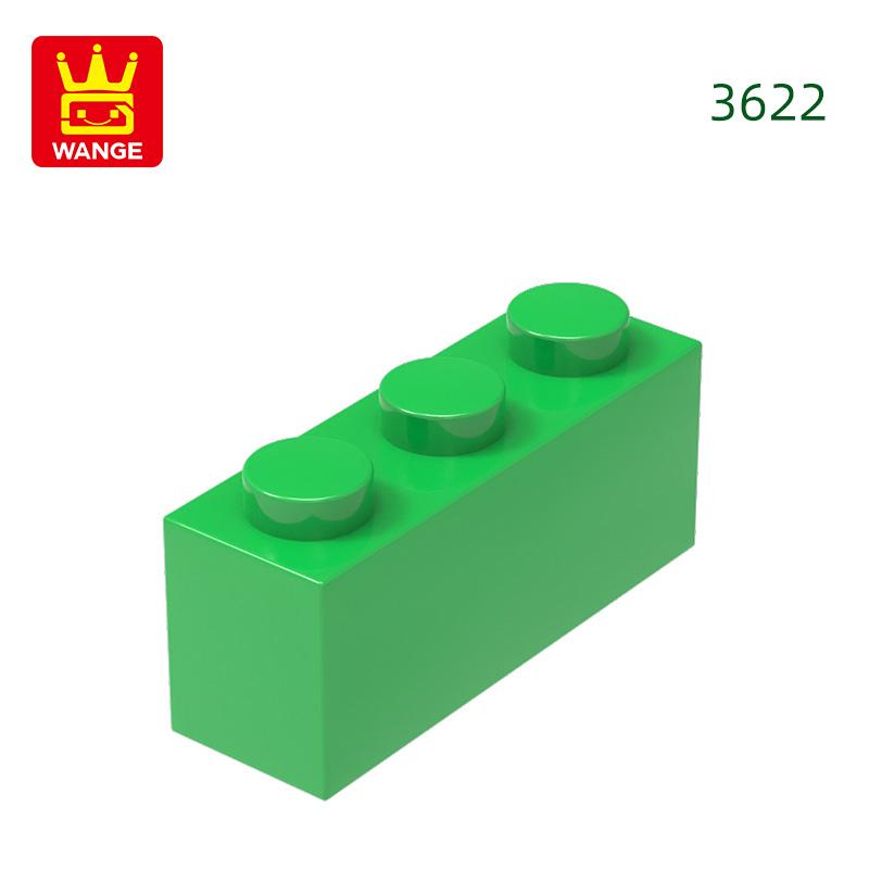 Нетоксичный 85 шт./лот 3622 1x3 точки Строительный блок Moc Классические аксессуары Совместим с Кирпич Детские игрушки Подарочная коробка