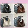 Large Capacity Commuter Retro Solid Color Tote Bag For Women With Stylish Design