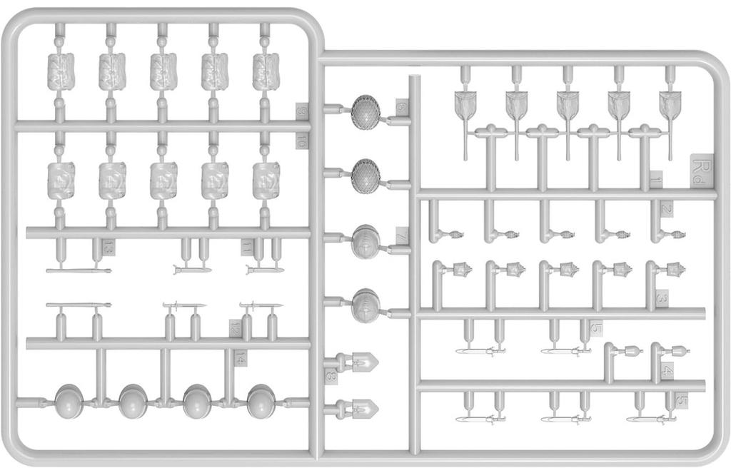 Miniart Масштаб 1/35 Набор фигурок американского офицера Специальное издание (5 фигур) Пластиковая модель MA35477