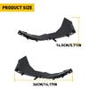 Set Of 2 Left&Right Front Bumper Brackets For 2015- Dodge Charger 68226533A