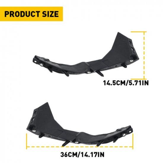 Set Of 2 Left&Right Front Bumper Brackets For 2015- Dodge Charger 68226533A