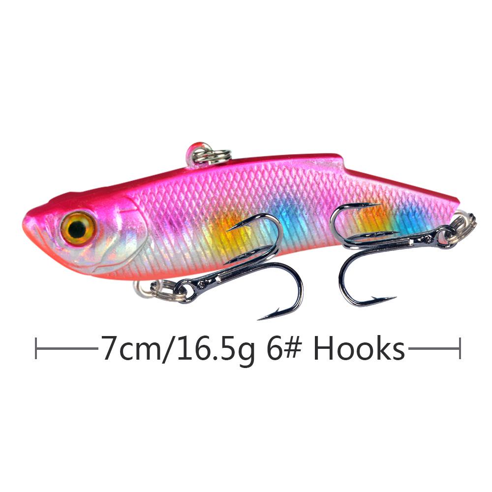 Рыболовная приманка Minnow VIB 7-цветная 7 см/17 г