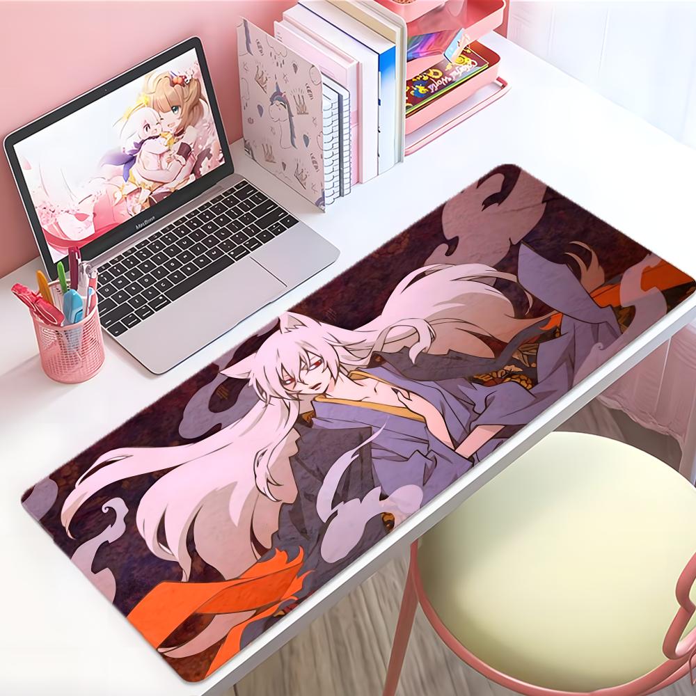 Анимация Романтика Kkamisama Kiss Коврик для мыши Большой Толстый Настольный коврик Прошитые края Игровой коврик для мыши Для ПК