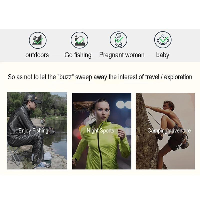 Ultrasound Mosquito Repellent Wristband Anti Mosquito Pest Insect Bugs Repellent Bracelet For Kids Men Women