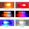 4 Led Strobe Side Warning Light Flashing Light Bar Car Truck Beacon Lamp Amber Yellow White Traffic Light 12V-24V Waterproof