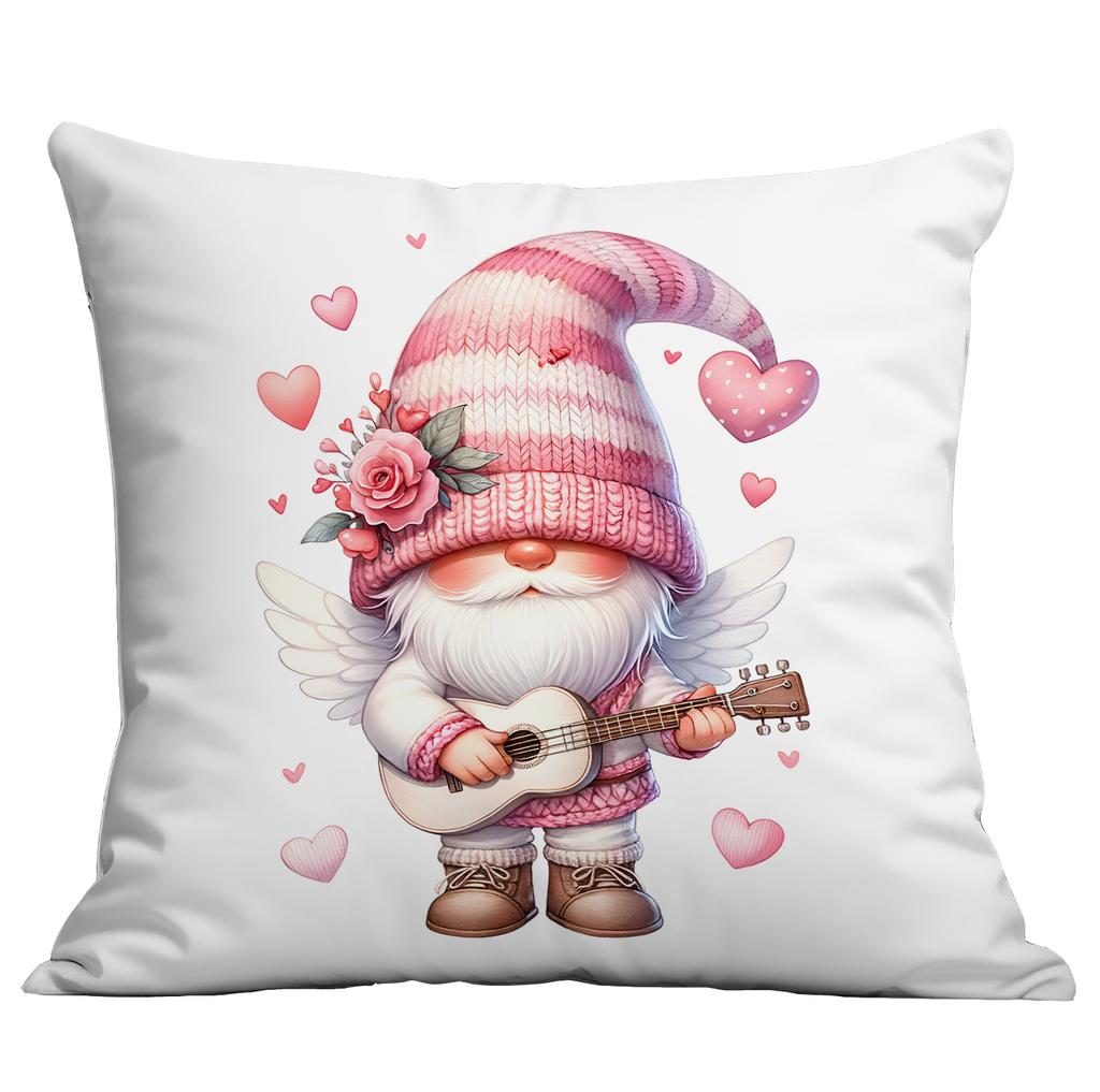 Новая подушка-пуш к Дню святого Валентина, милый Купидон, розовая наволочка для подушки-пуш, домашняя наволочка для подушки-пуш