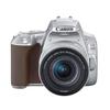 Canon Зеркальная камера EOS 200D II с объективом 18-55 мм (комплект) (Серебристо-серый) (Китайская версия)