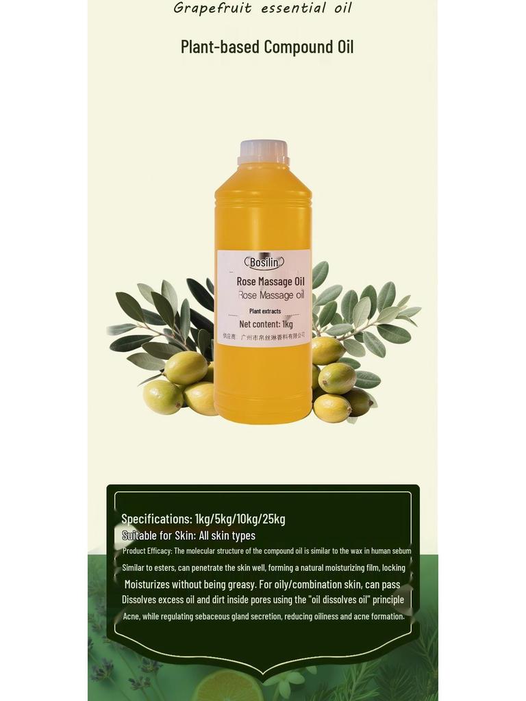 Масло для массажа Гуаша с полынью, имбирем, розой и лавандой для очищения меридианов и Туйна