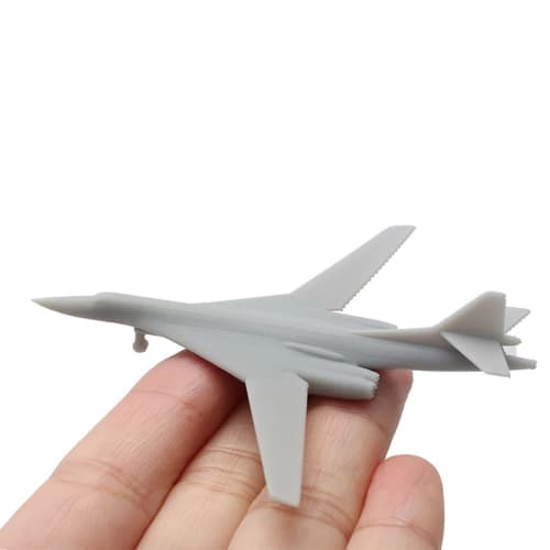 2PCS Tu-160 Strategic Bomber Model for Military Aircraft Display, 1/2000-1/350 Scale Resin Fighter Plane DIY Model (1/700 (78mm))