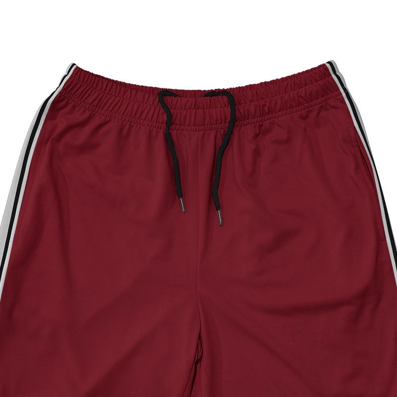 Мужские брюки Мужские свободные с боковыми полосками Широкие прямые Мужские спортивные штаны