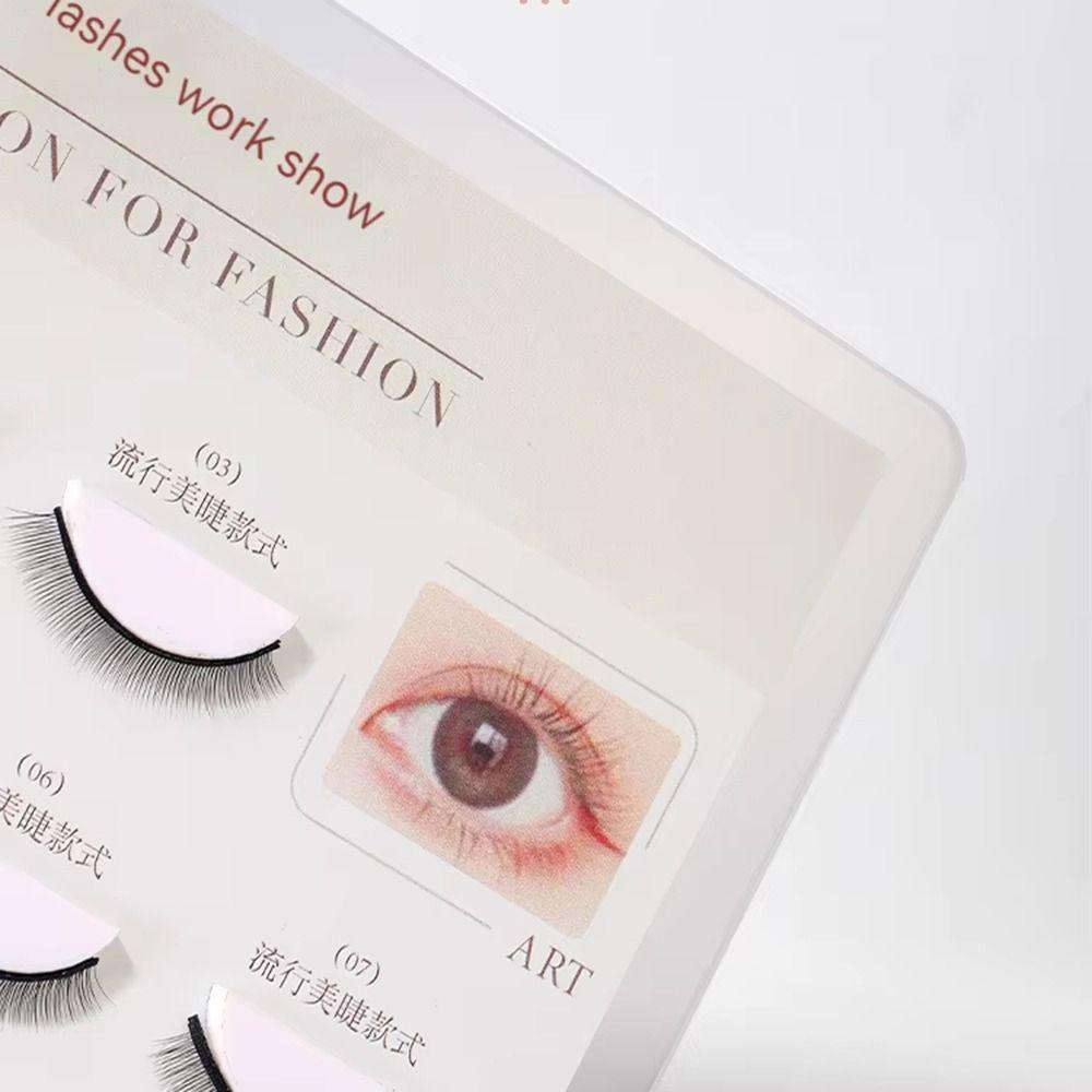 10/12/16/20 Grids Eyelash Display Board Detachable Eye Lash Plate Beauty Salon