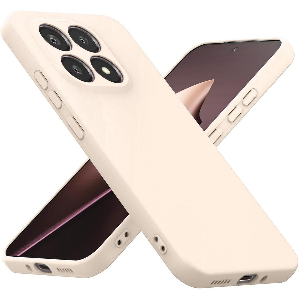 Мягкий жидкий силиконовый чехол для телефона для Xiaomi 15T / 15T Pro Противоударный чехол