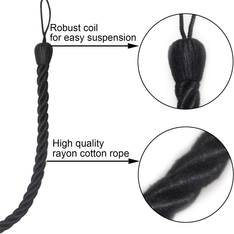 2 шт. подхваты для штор, оконные драпировочные веревки, хлопчатобумажные веревки, плетение галстуков, держатель для штор, пряжки, декоративные аксессуары для дома