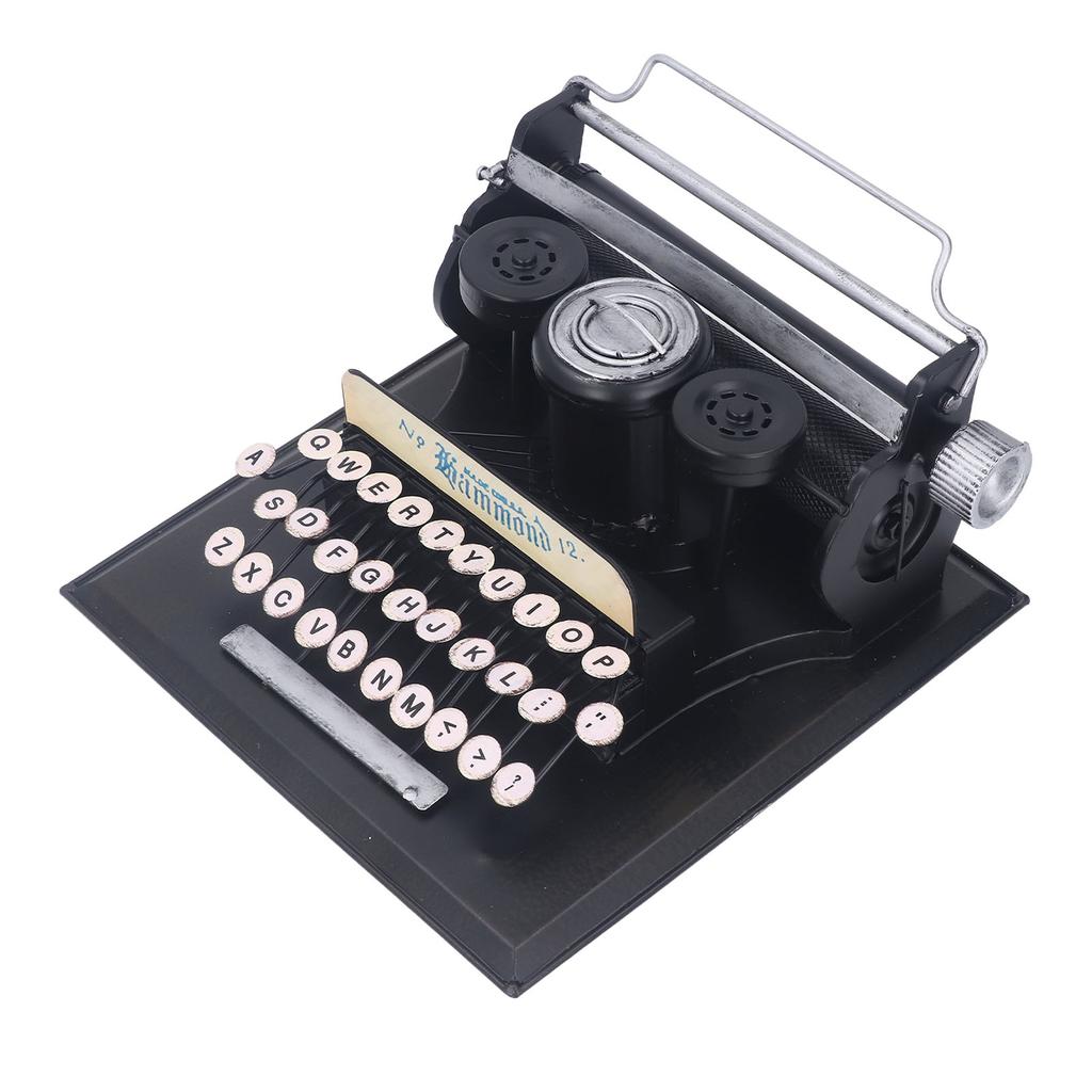 Винтажная пишущая машинка Модель Украшения Железная Ручная Полировка Винтажная пишущая машинка Модель