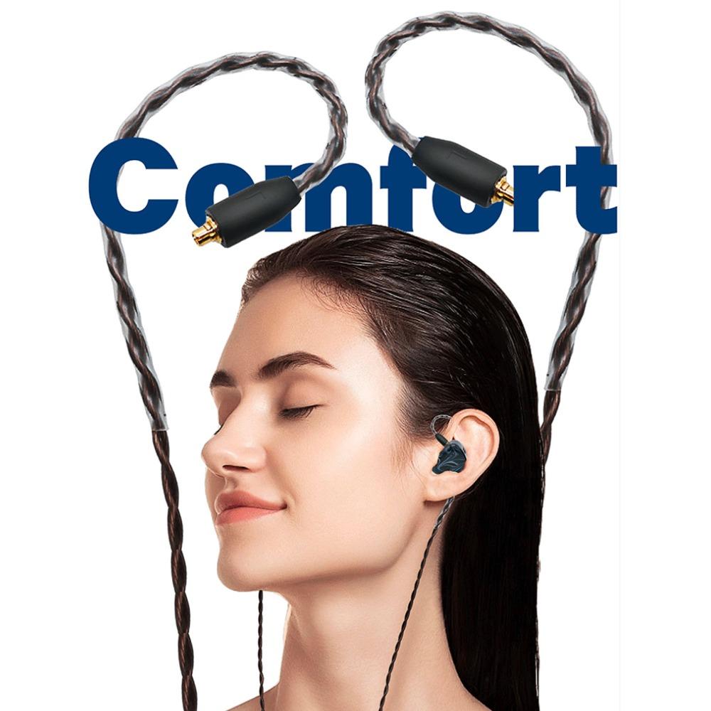 3.9ft 4 Strands Woven Cable for IE80 IE8i IE80i IE8 IE80S Headset Headset Replacement