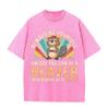 2026 Always Be Yourself Unless You Can Be A Beaver Vintage Retro Sunburst Graphic Beige Washed T Shirt Funny Wildlife Casual Ove