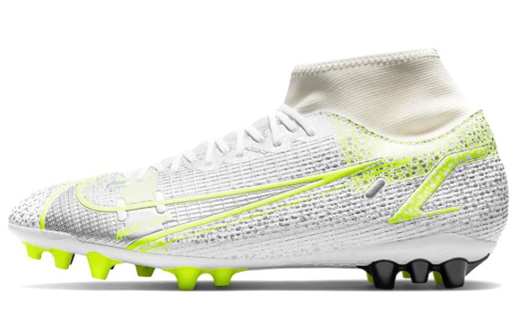 Nike 14 Mercurial Superfly 8 Ag Искусственная трава 'Белый Зеленый' CV0842-107