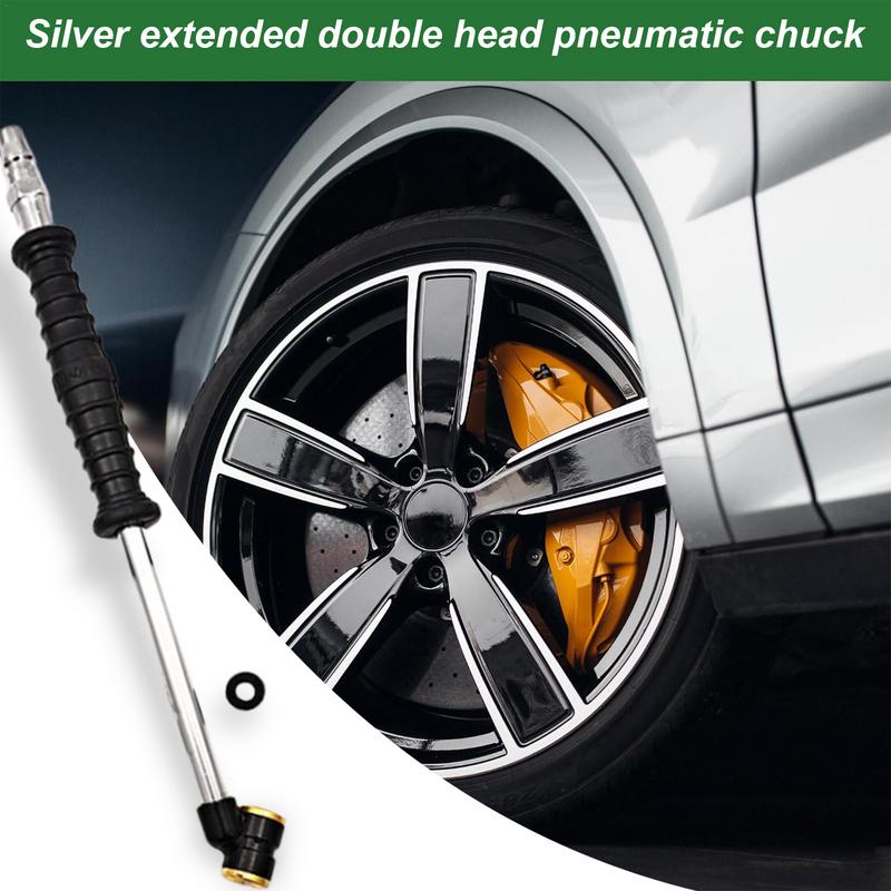 Шланг для накачки шин Сверхпрочный Удлиненный Шланг для накачки шин Закрытый Шарик Шланг для накачки шин Надежный Инструмент для накачки шин для Больших Транспортных Средств