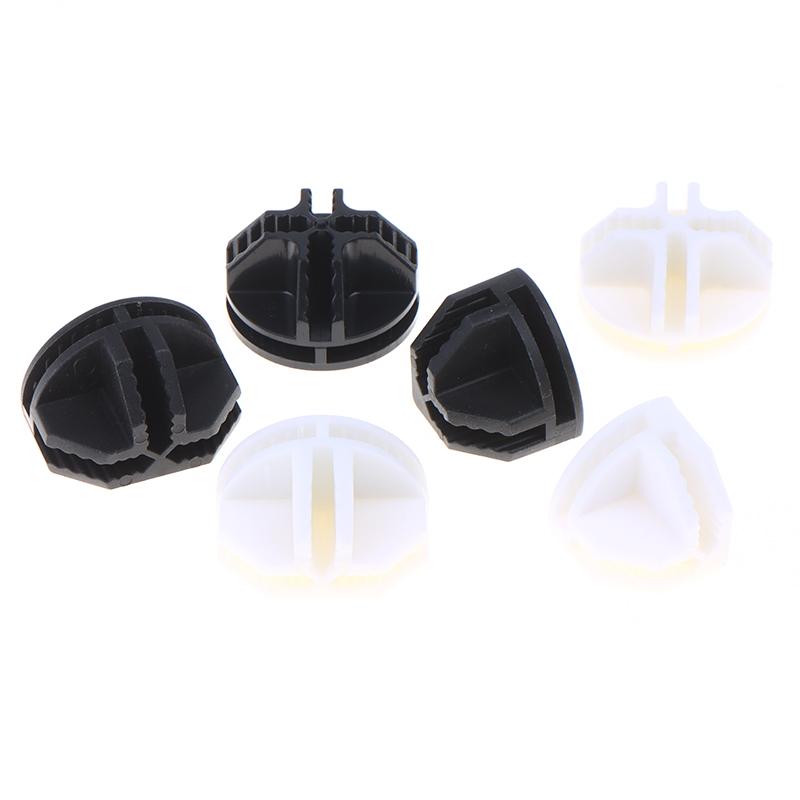DIY Closet Shoe Rack Connectors 10Pcs Durable Plastic Cube Fasteners for Wire Grid Shelf Home Storage Organization