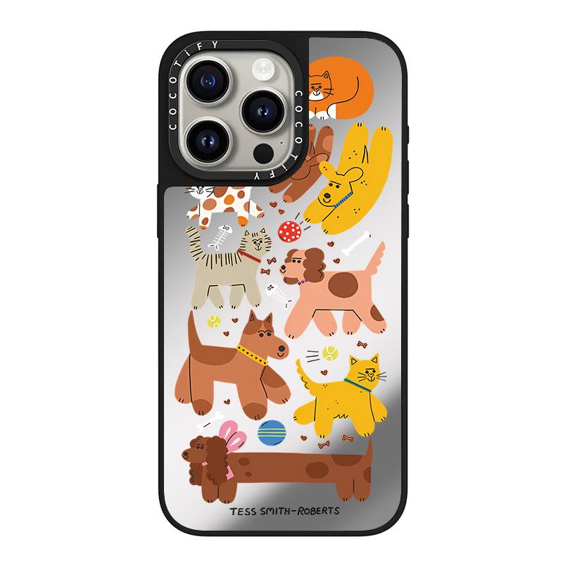 Cat for Phone16ProMax for Apple 15Pro Cute 13 Anti-fall Phone14pro