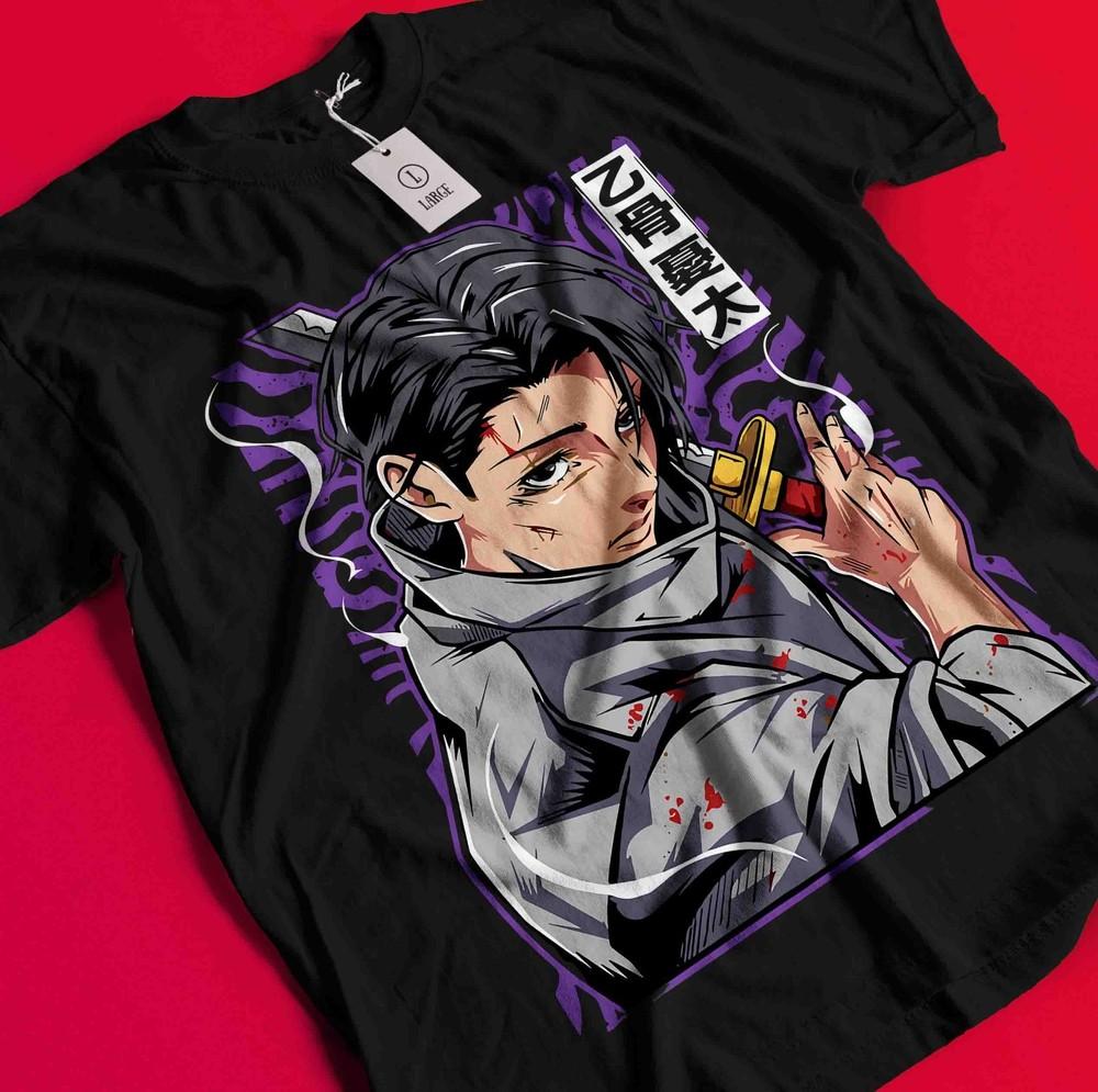 Yuta Rika Shirt Gojo Satoru T-Shirt Jujutsu Kaisen Tshirt Toji Tee Sukuna Geto AA197
