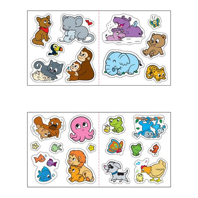 Crayola | Set of Stickers | Mini Kids Animals