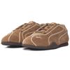 Puma Bella V2 Монозамшевые Низкие Гоночные Модные Ретро Удобные Универсальные Замшевые Дышащие Повседневные Кроссовки Унисекс Коричневый 406795-04