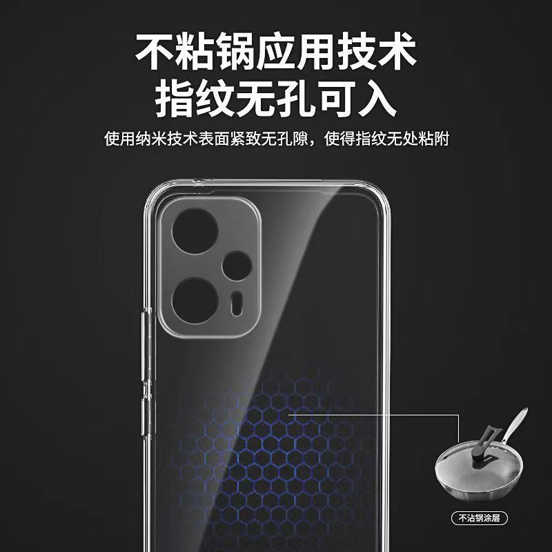 Чехол для Redmi Note 11 Turbo подходит для Xiaomi Redmi Note 11, прозрачный, ультратонкий, силиконовый, мягкий, противоударный
