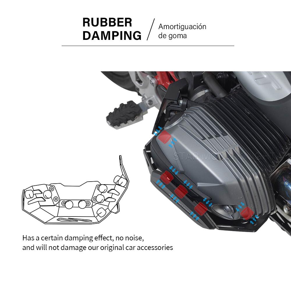 Защита цилиндра мотоцикла для BMW R1200GS LC Adventure R 1200 GS RT R RS R1200R R1200RS R1200RT R1200 Крышка защиты двигателя