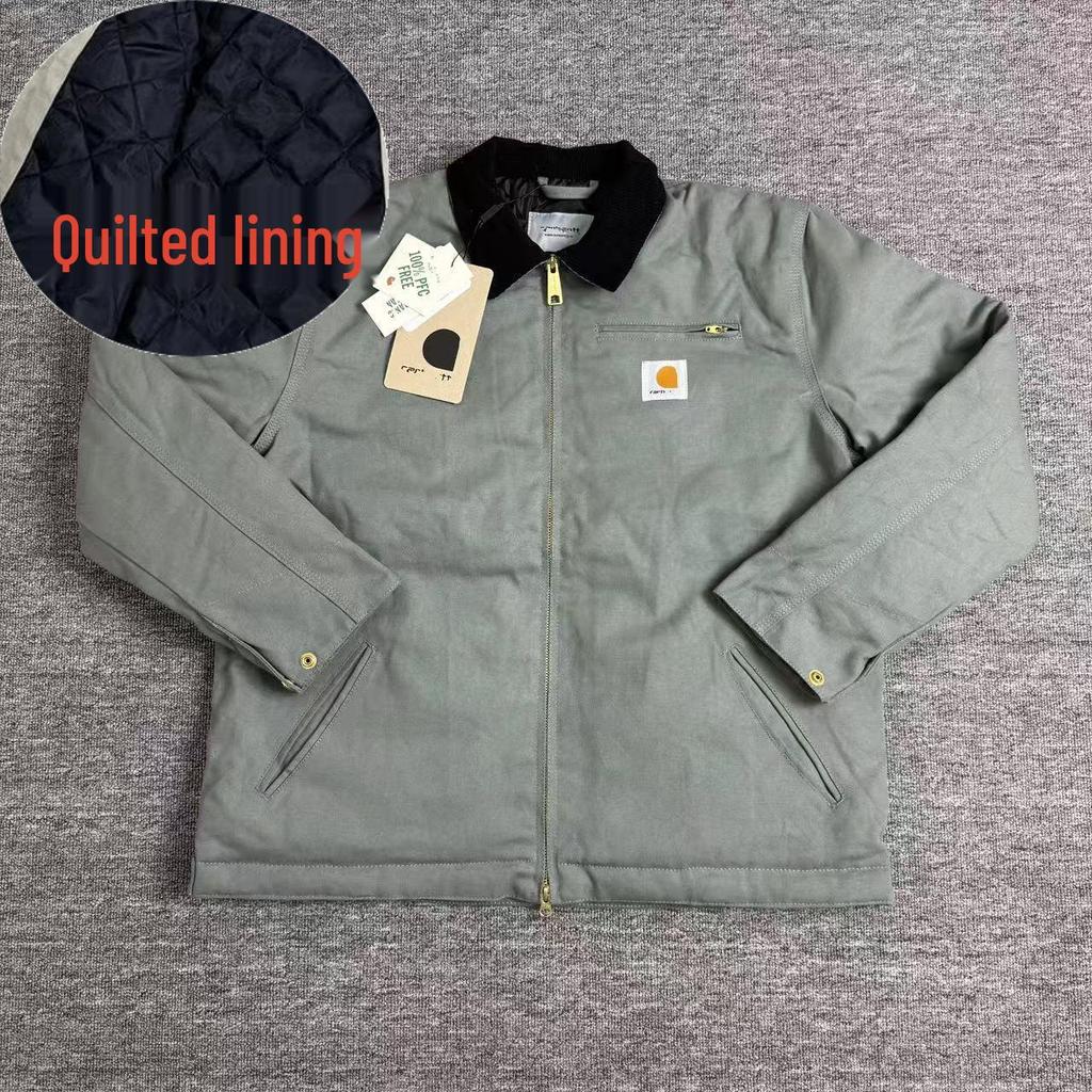 Detroit J01 Heavyweight Canvas Pure Cotton Retro Lapel Jacket