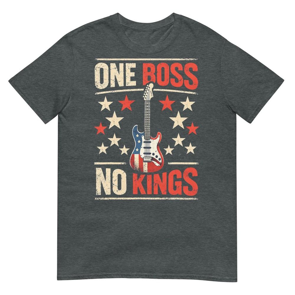 One Boss No Kings Monarchy Political Freedom March 28 2026 Tshirt