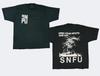 Футболка SNFU Band 2 Sides Open Your Mouth Черная Унисекс S-5XL EM1648 Унисекс Футболка