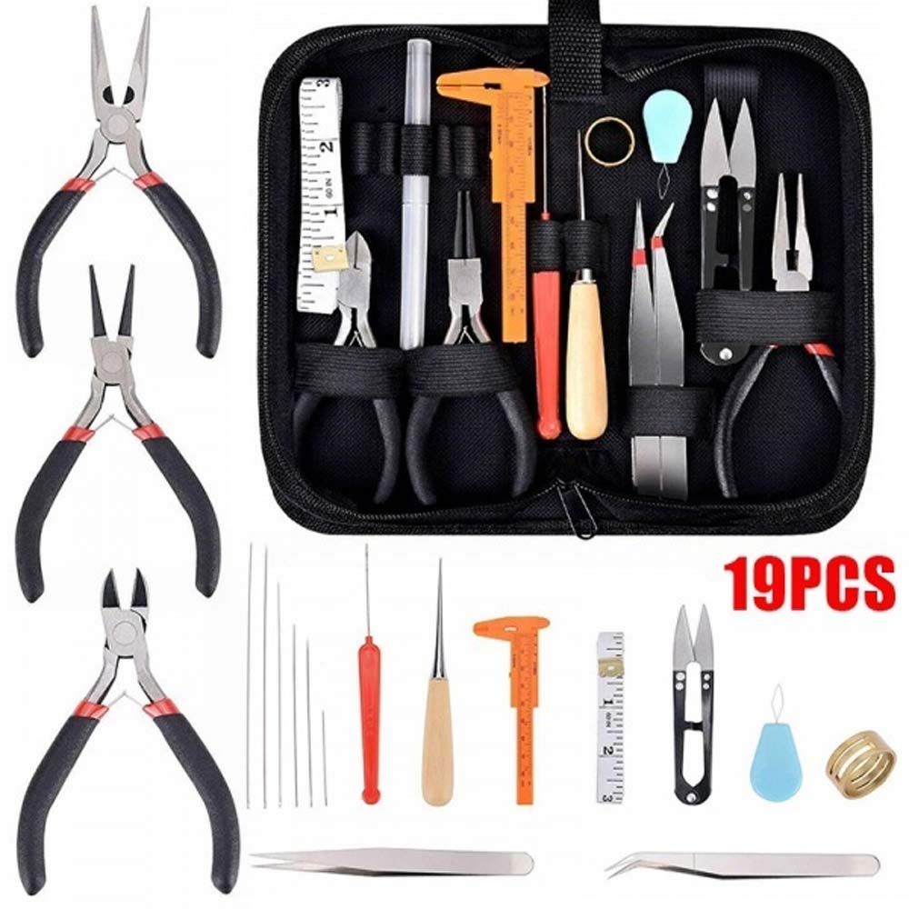 Craft DIY Accessories Jewelry Repair Tools Set Pliers Supplies Jewelry Findings Jewelry Making Kit