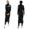 Women Muslim Bathing Suit With Cap Printing Long Sleeve Swimsuit Modest Muslin Beachwear Women Swimwear Islamic Burkinis Wear Whole Swimsuit