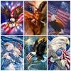 Наборы алмазной живописи, алмазная вышивка американского флага, распродажа, мозаичная мозаика с изображением животных, стразами, домашний декор