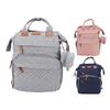 Складная многофункциональная сумка для подгузников, рюкзак для детских подгузников с USB-портом для зарядки для путешествий