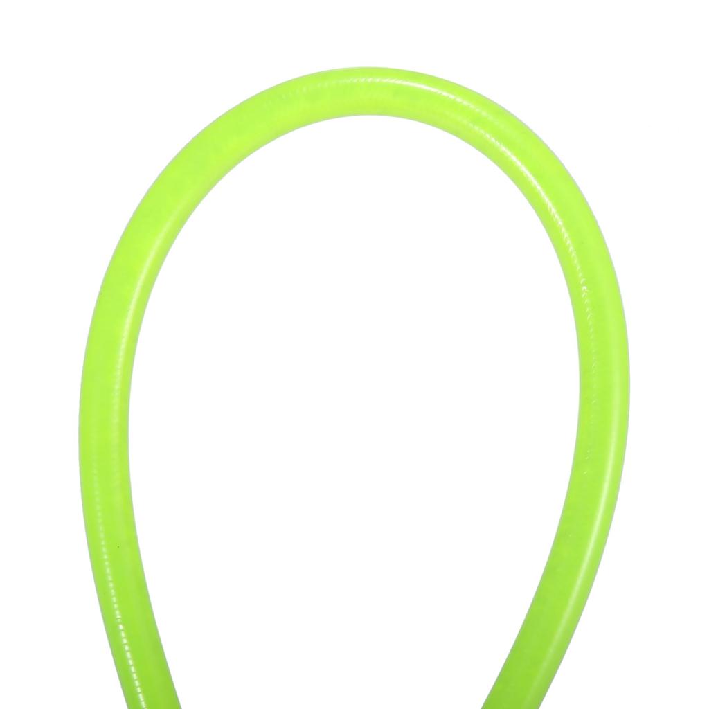 Motoforti Мотоциклетный тормозной шланг сцепления Шланг Гидравлический Армированный Мотоциклетный Нержавеющая сталь 28°+90° Зеленый 130см