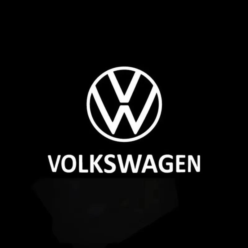 Для VW VOLKSWAGEN Новый Для VW Volkswagen Passat CC Lamando Touran Touareg Tiguan Eos Golf Логотип Двери Автомобиля Лазерный Проектор Приветственный Свет
